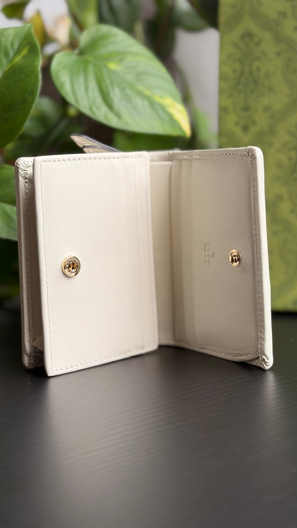 Mini Bag - White Emblem with Matching Purse